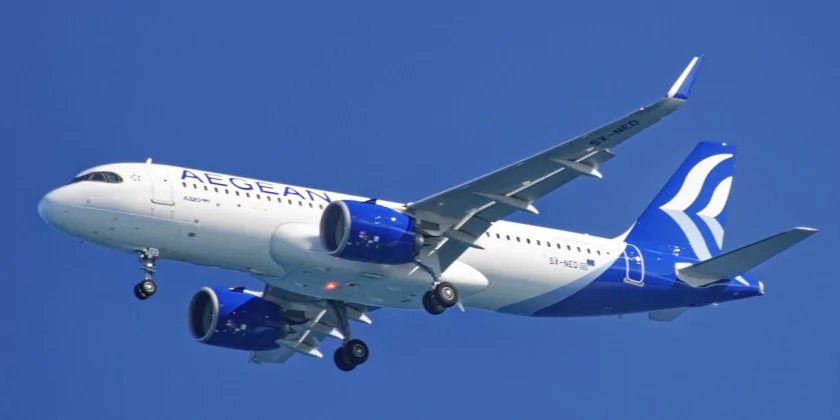 Авиакомпания Aegean предлагает билеты со скидками до 60%