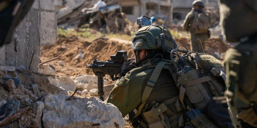 Бойцы 98-й дивизии усиливают контроль над районом Джебалии