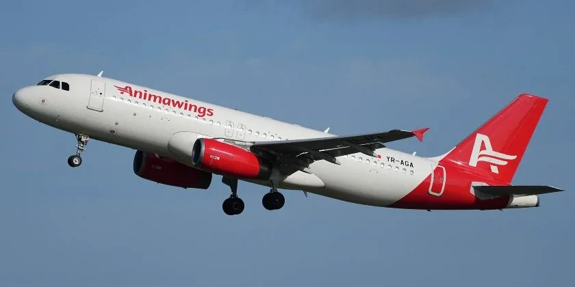 Румынская авиакомпания AnimaWings предлагает 50-процентные скидки