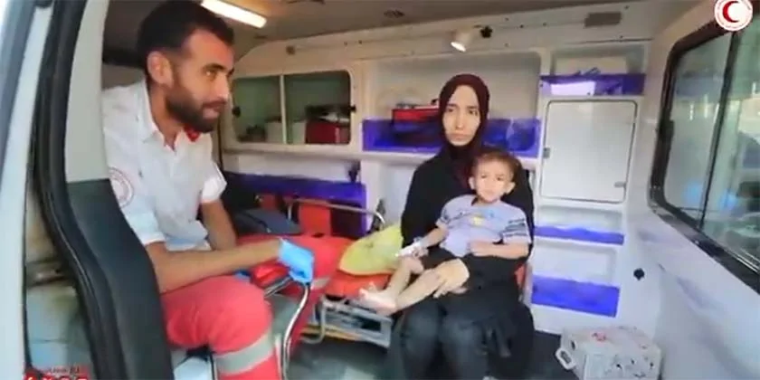 Красный Полумесяц и ВОЗ эвакуировали 128 человек из сектора Газа для лечения