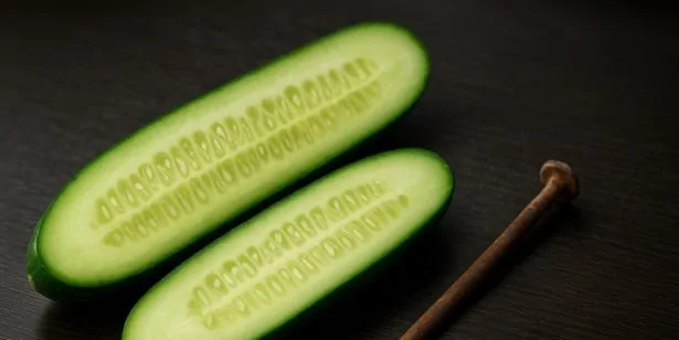 Семья из Тель-Авива обнаружила внутри огурца шокирующую находку